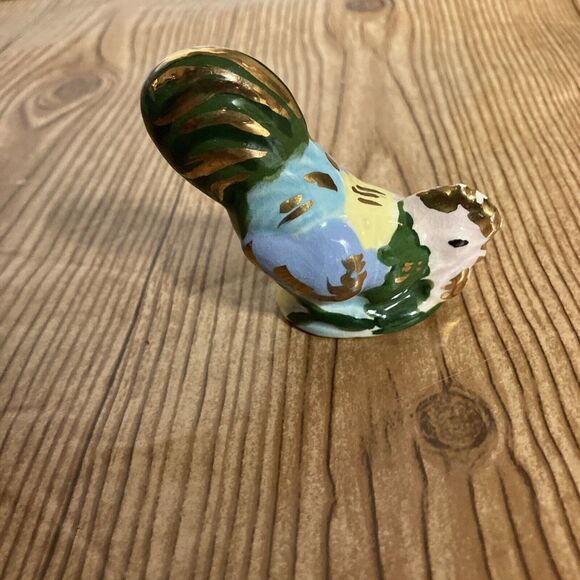 Little Ceramic‎ Rooster - Picture 1 of 3